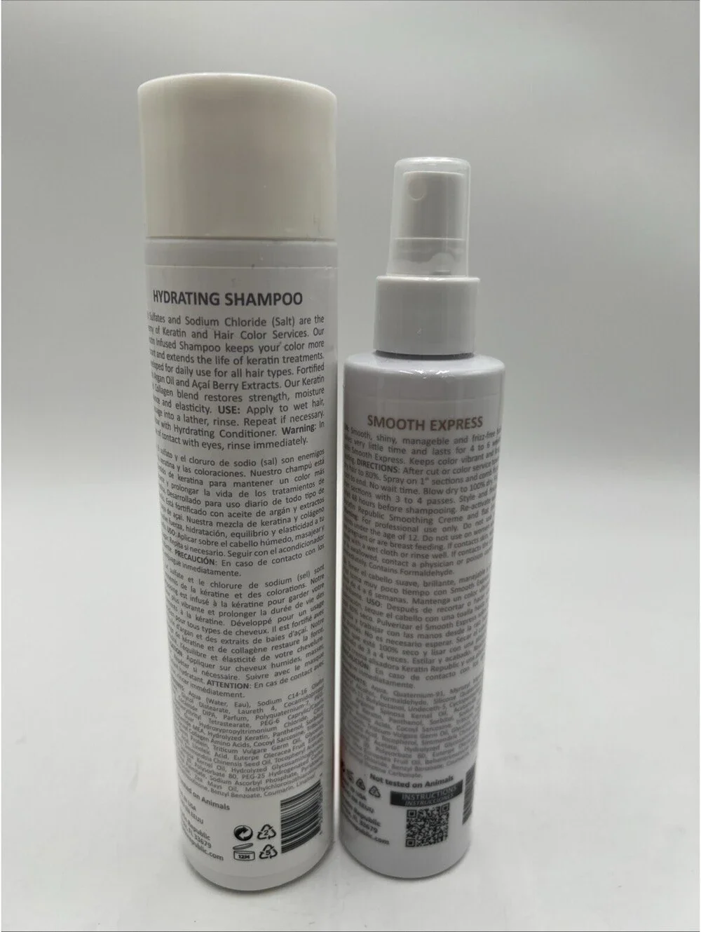 Keratin Republic Smooth Express Smoothing/Straightening Treatment